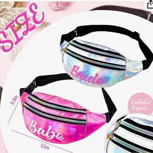Bride & bridesmaid Fanny packs